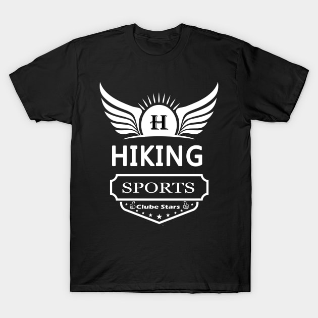 Sports Hiking T-Shirt by Polahcrea